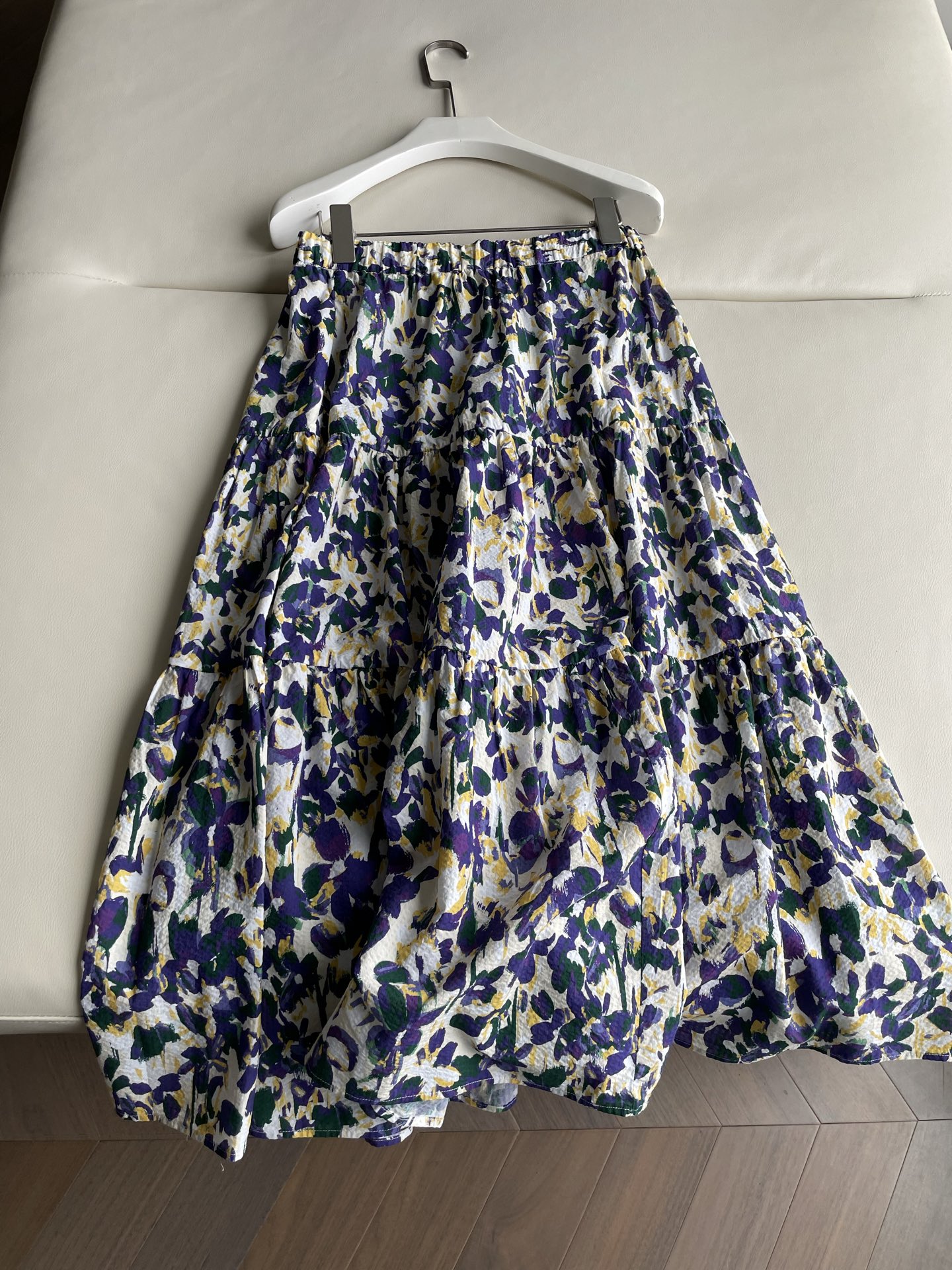 Violet One-Size-Fits-All Female Suit, Imported Japanese Fabric, Wrinkle-Resistant, Size SML - 图片 7