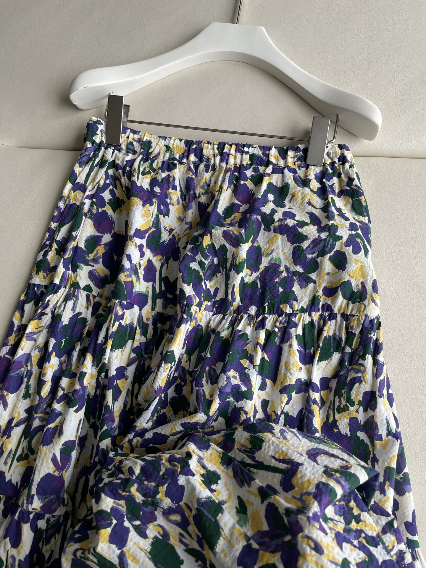 Violet One-Size-Fits-All Female Suit, Imported Japanese Fabric, Wrinkle-Resistant, Size SML - 图片 2