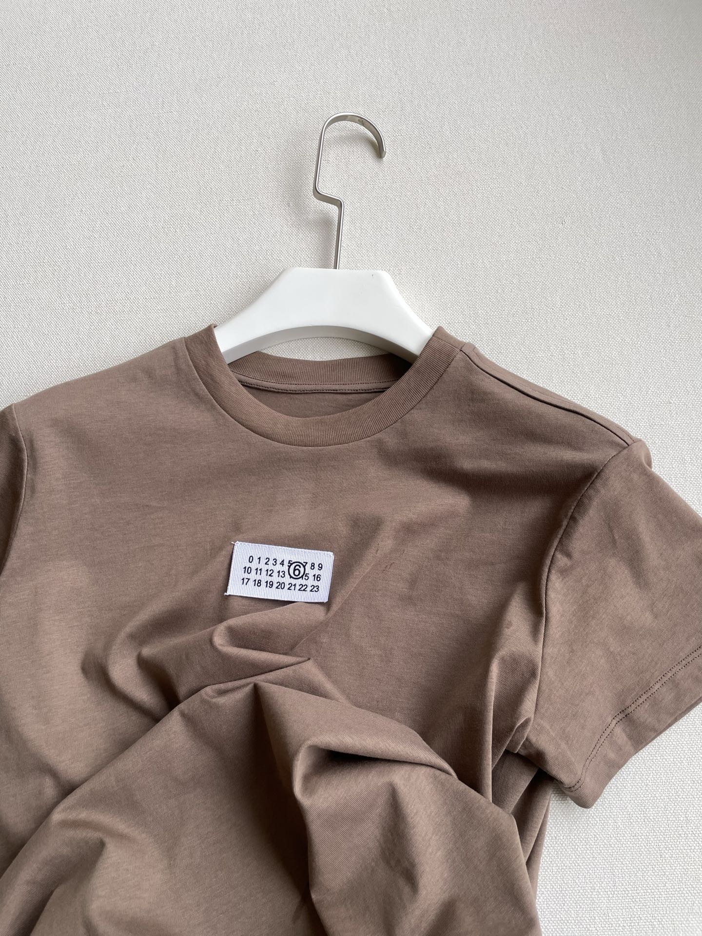 MM6 Maison Margiela T-shirt Package in Blue Brown, Size SML, Tunneled Cotton Fabric. - 图片 2