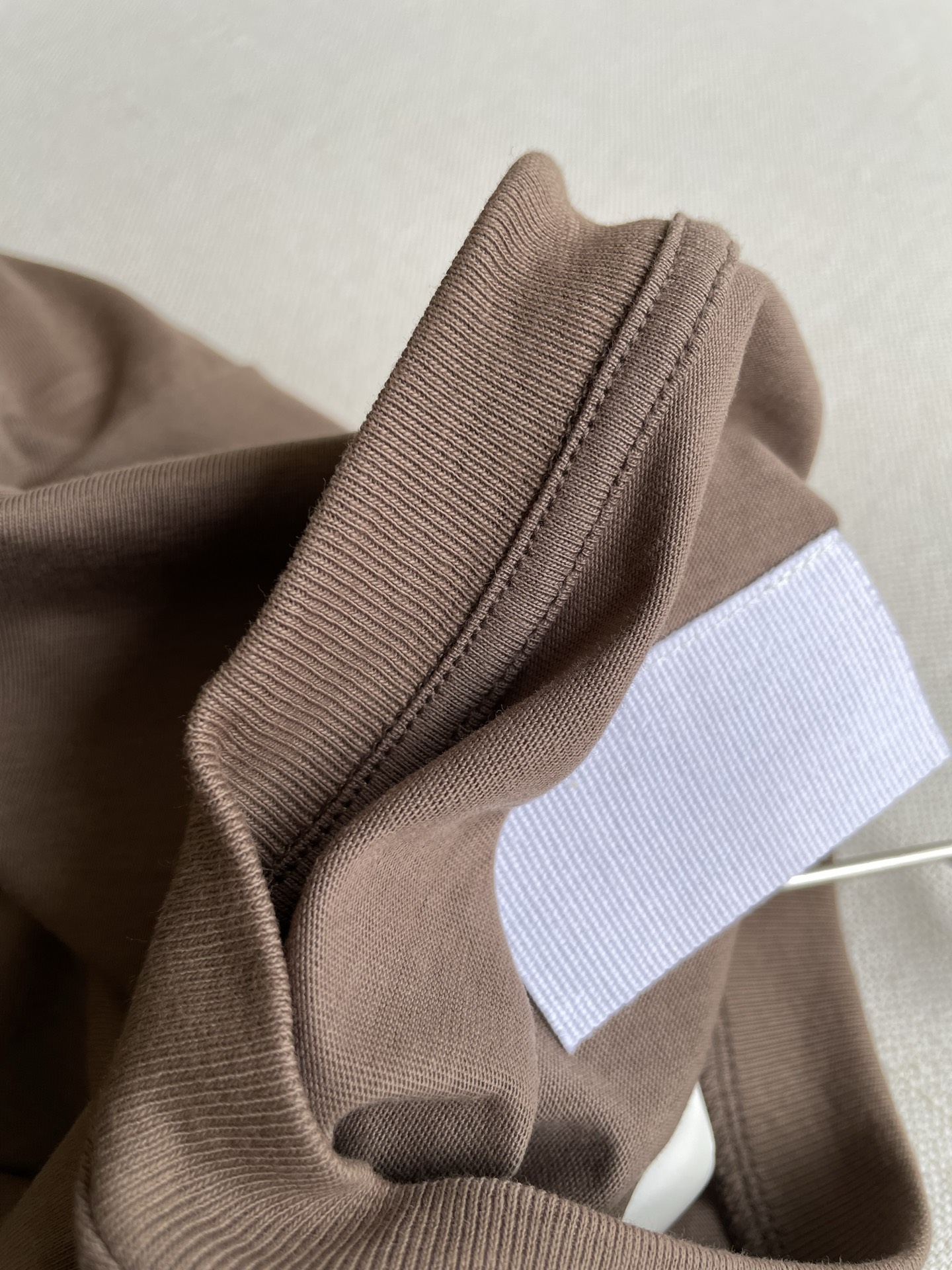 MM6 Maison Margiela T-shirt Package in Blue Brown, Size SML, Tunneled Cotton Fabric. - 图片 7