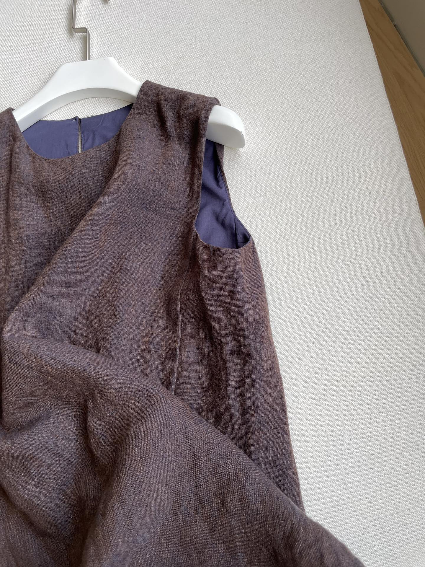 Text Summary: Elegant Single-Size Female Dress with Unique Weave and Bead Light Effect - 图片 5