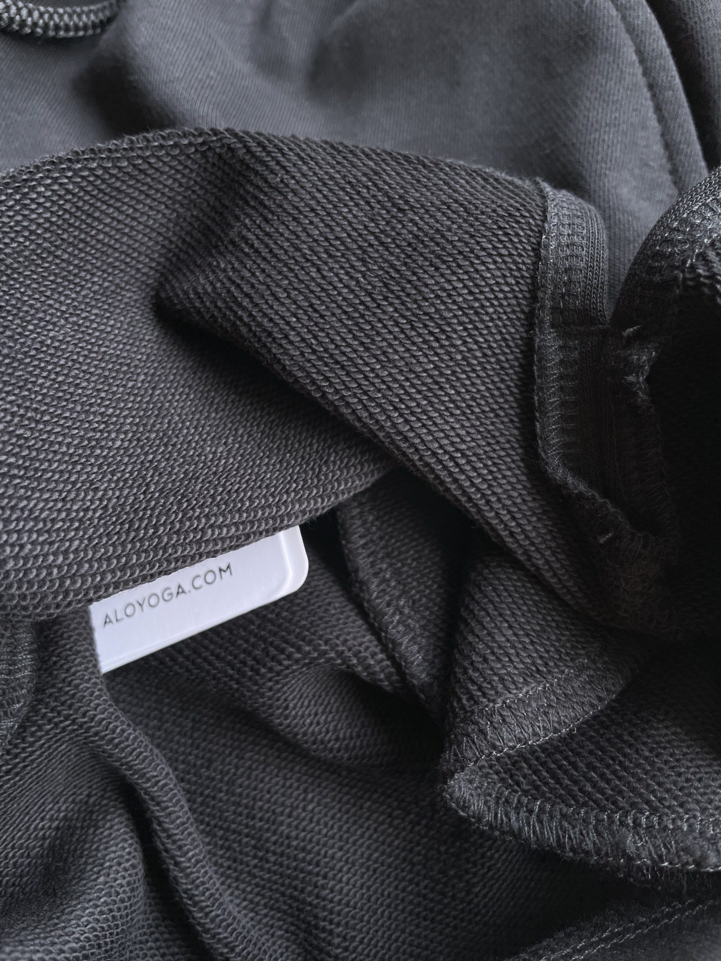 Women’s Cotton Yoga Shorts: High Waist, Soft Fabric, Grey/Black, XSSM, Packaging Included - 图片 6