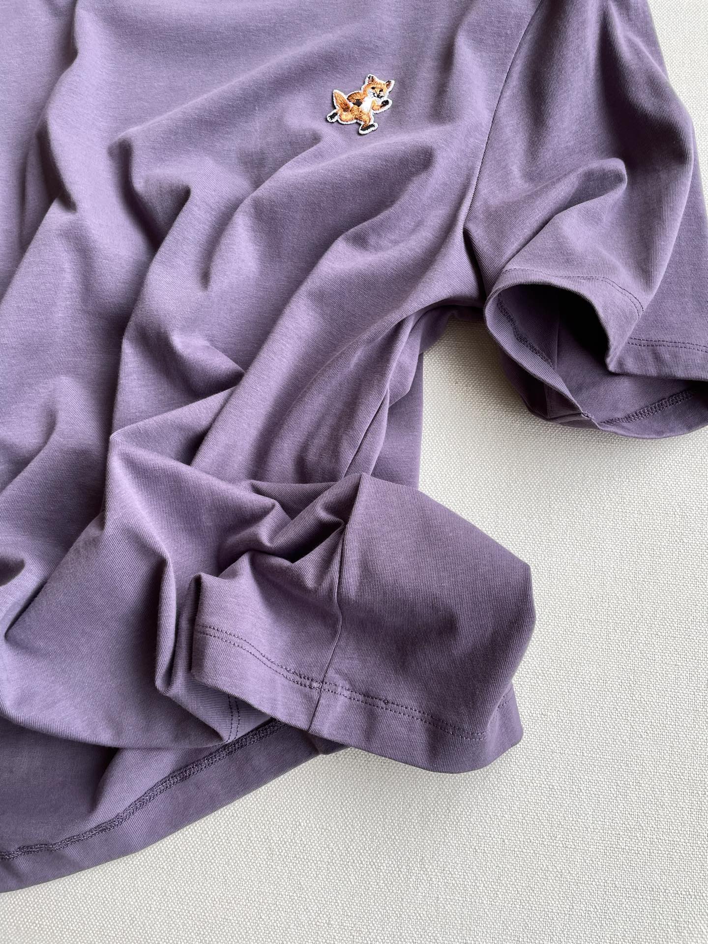 Stylish Single-Size Female Suit with Speedy Fox Embroidery – T-shirt Comfort and Quality - 图片 6