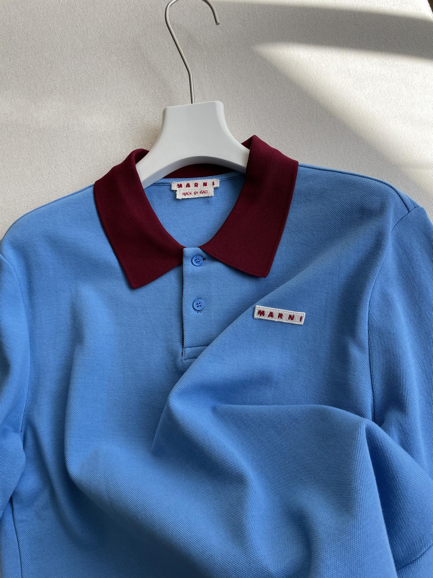 “Vintage Style Women’s Polo Suit in Blue and Red, Sizes 36-40” - 图片 2