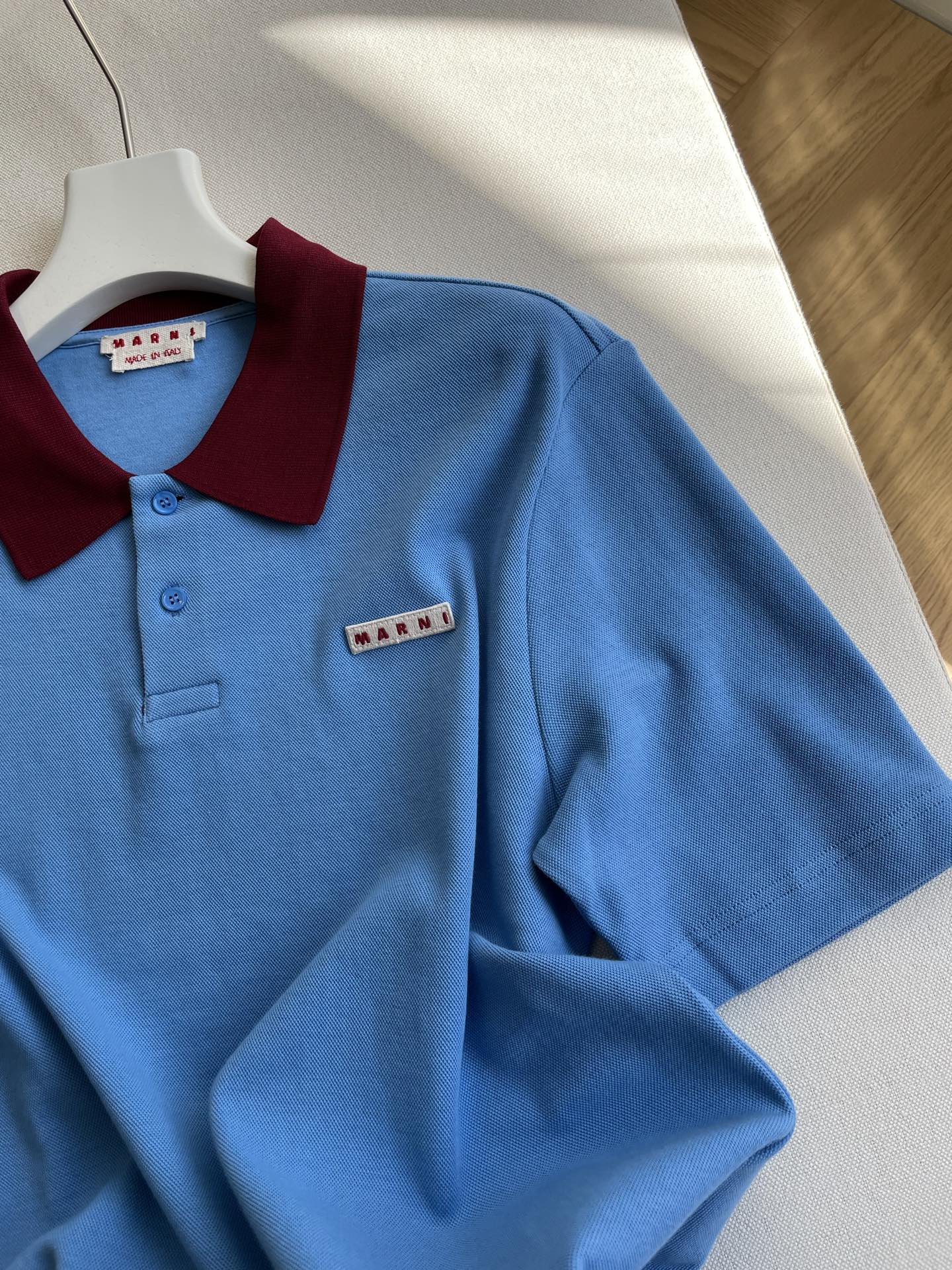 “Vintage Style Women’s Polo Suit in Blue and Red, Sizes 36-40” - 图片 5