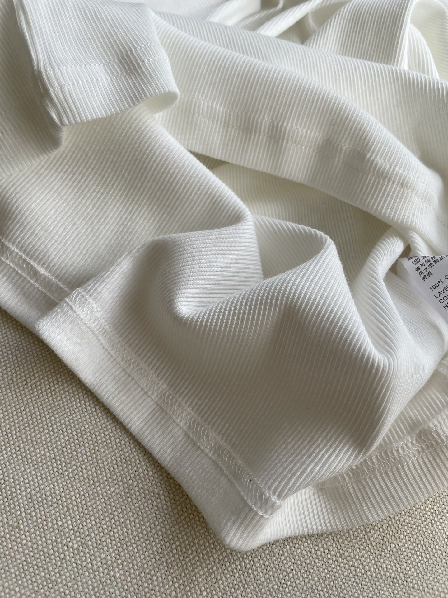 “Stylish Women’s Long-Sleeve Cotton Suit with Logo Embroidery for Autumn” - 图片 6