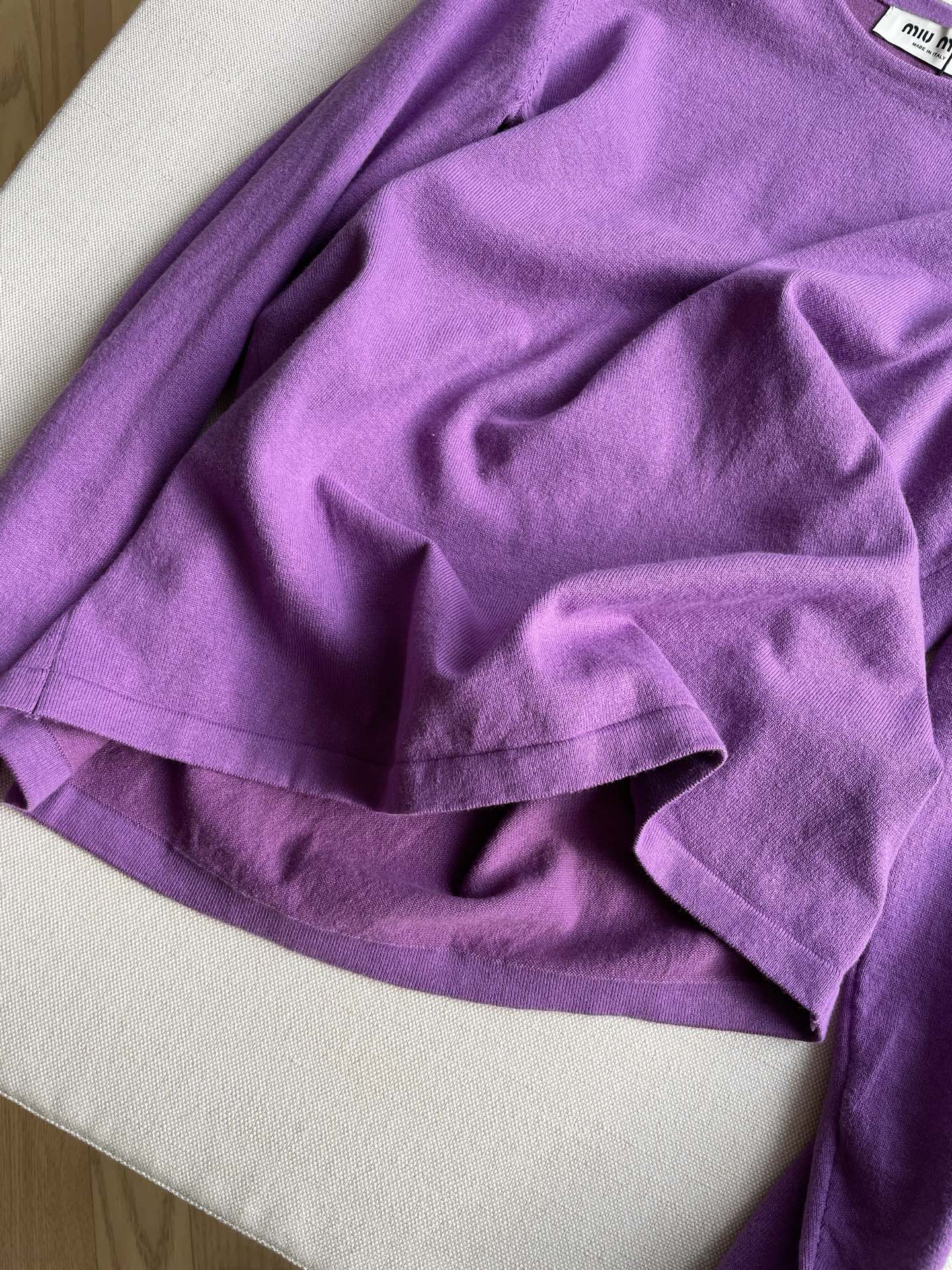 Miu Miu Purple Long Sleeve Top - Elegant & Comfortable Fall Essential 5 i1761706718566 6856 0 3