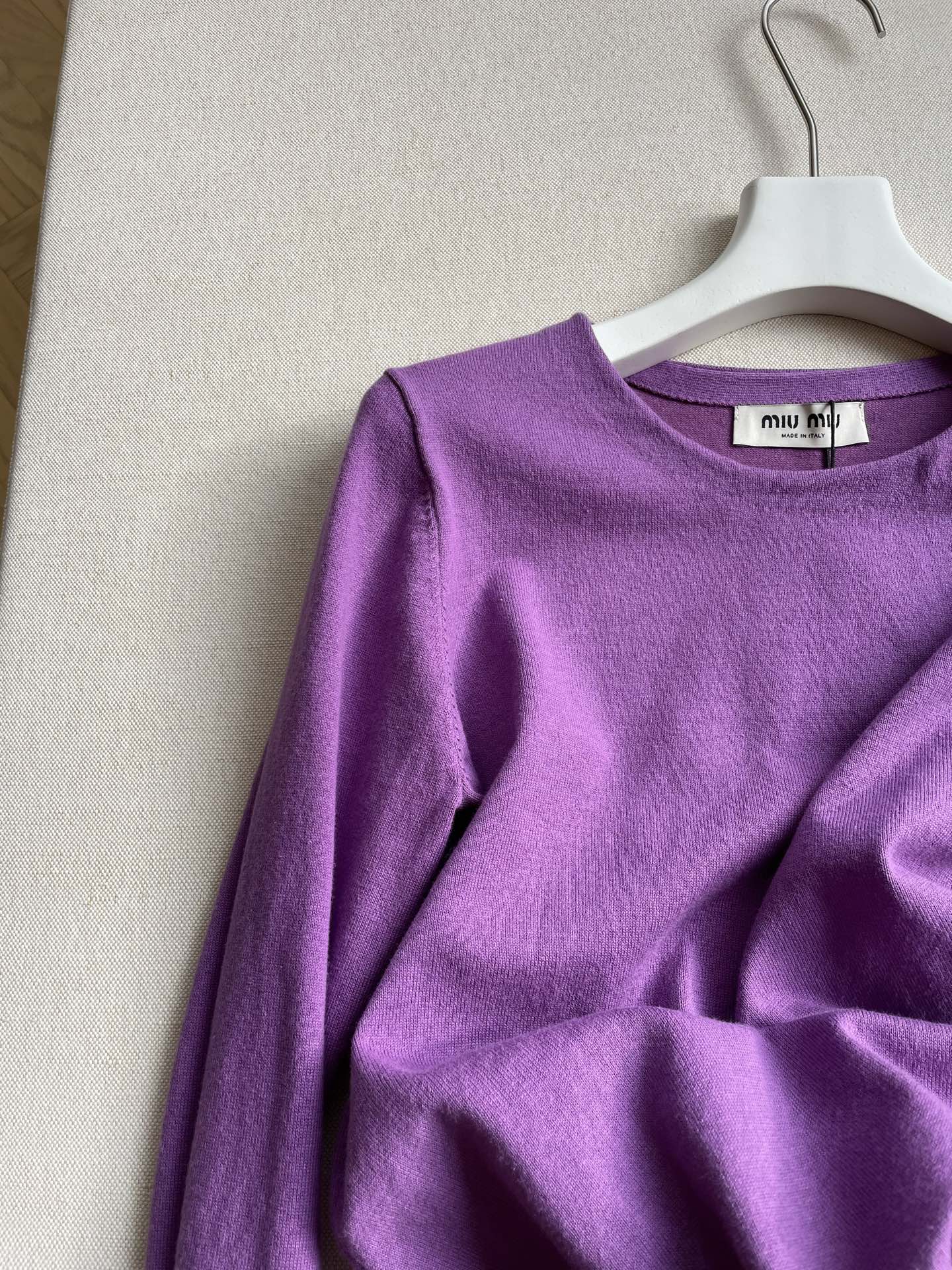 Miu Miu Purple Long Sleeve Top - Elegant & Comfortable Fall Essential 4 i1761706718602 1624 0 2