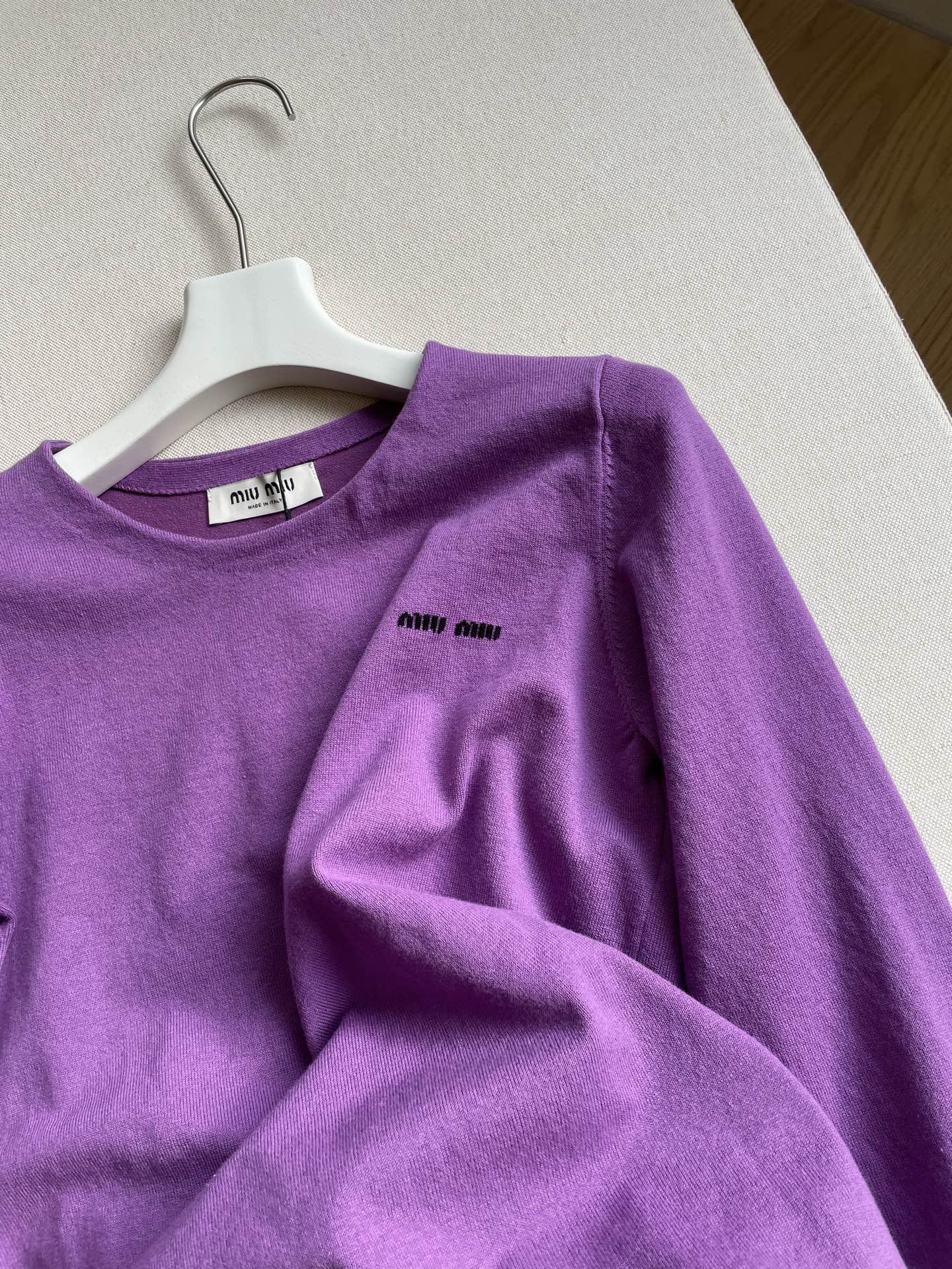 Miu Miu Purple Long Sleeve Top - Elegant & Comfortable Fall Essential 6 i1761706718783 7251 0 4