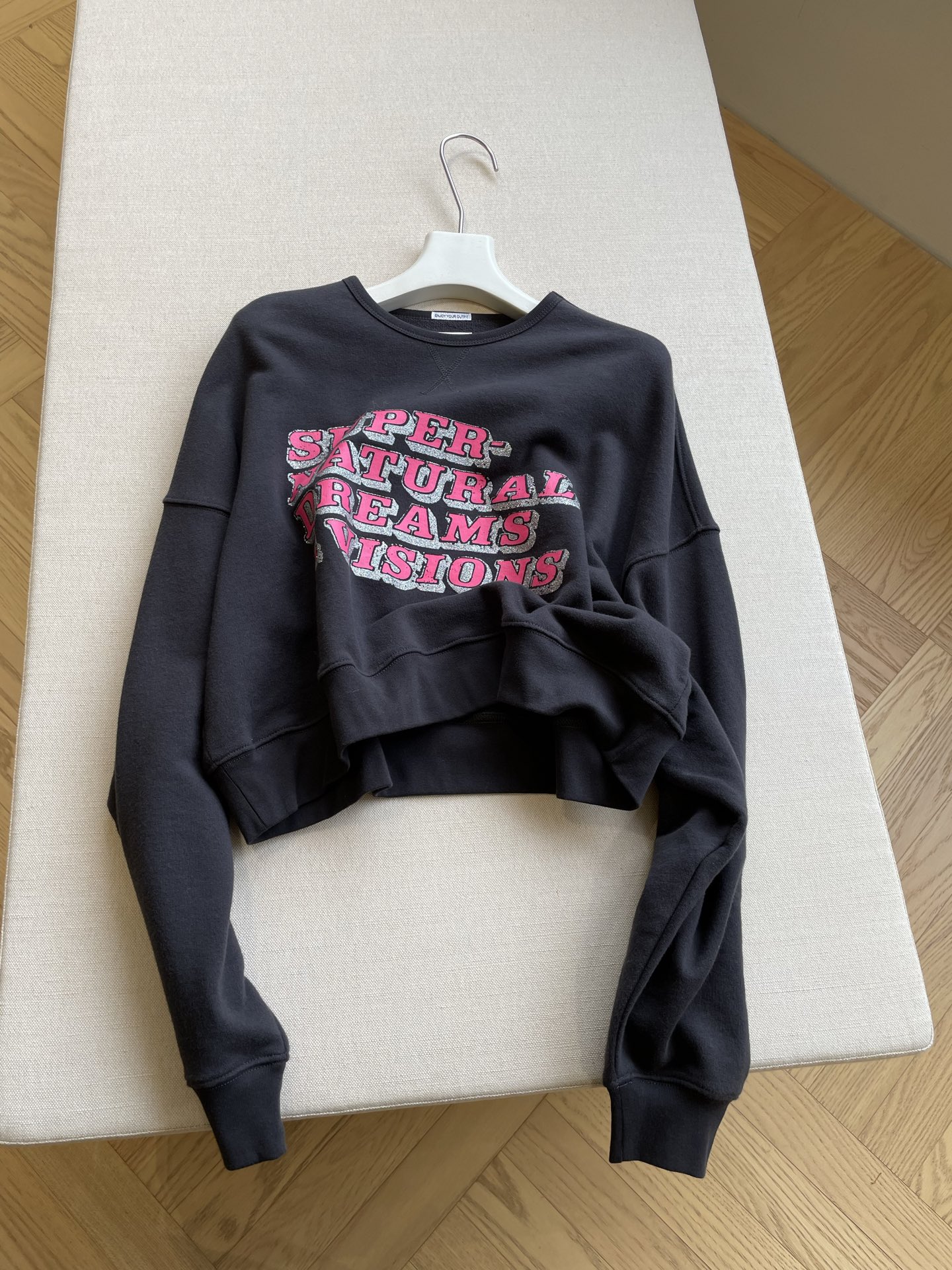 Mother Supernatural Visions Cropped Sweatshirt – Stylish & Comfortable