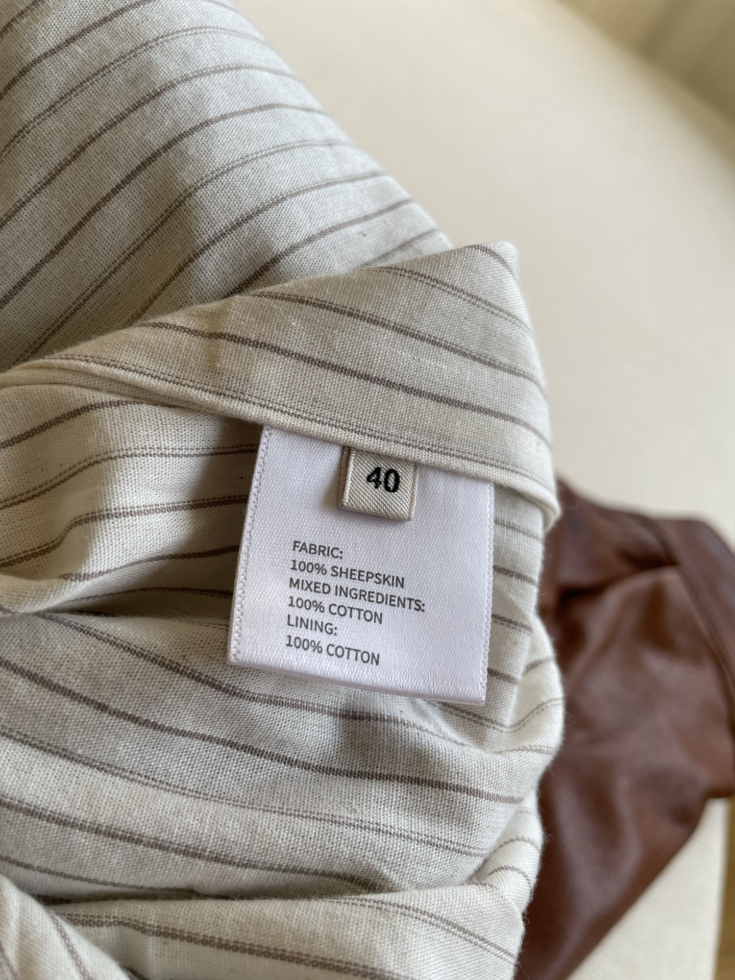 Yves Saint Laurent Vintage Oil Waxed Leather Jacket - Desert Sun 8 i1763069829843 6543 0 6