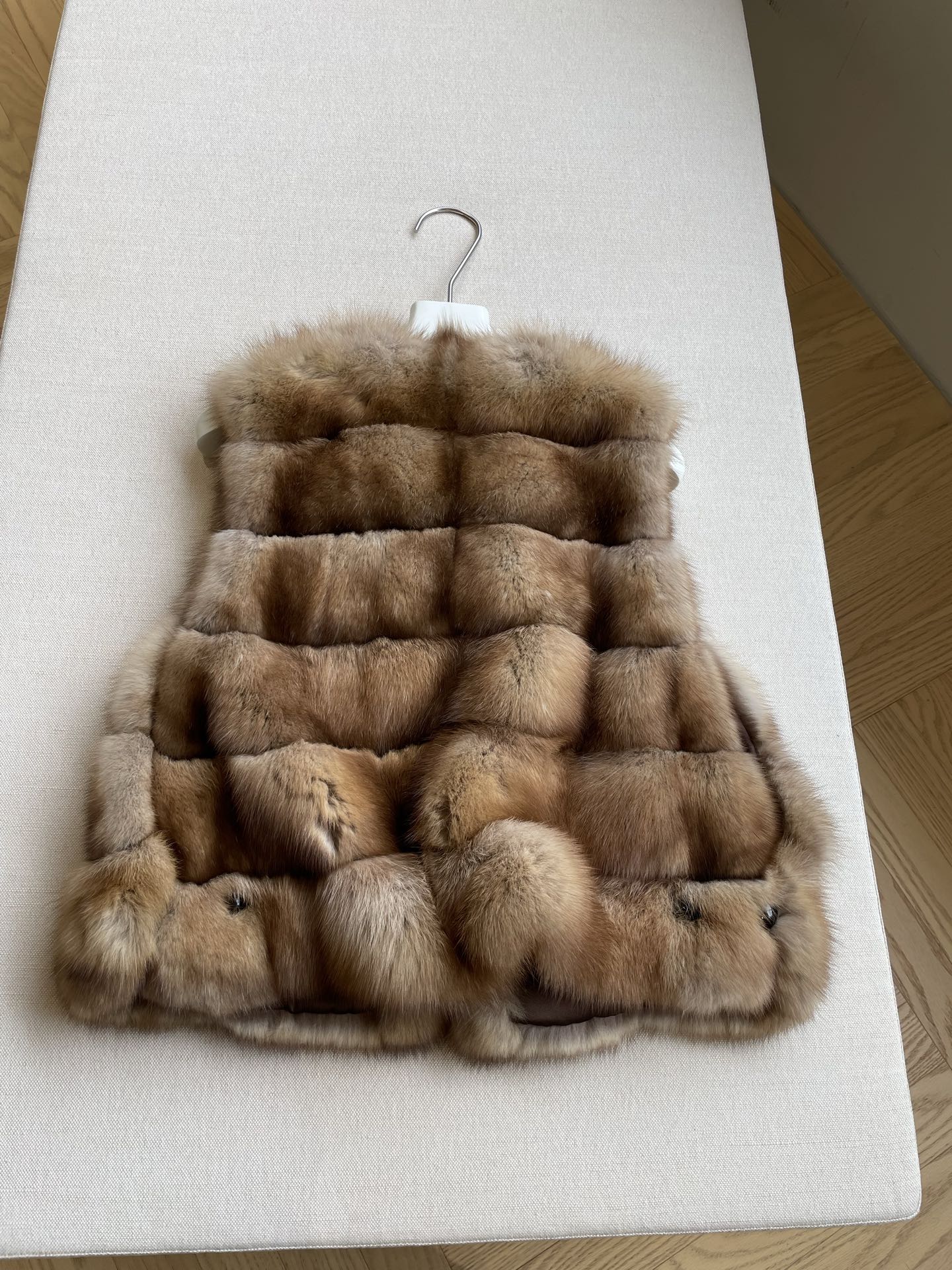 Mink Fur Vest with Round Collar,Sleeveless Short Coat,Zipper Closure,Casual Daily Wear 9 i1763090403986 6131 0 7