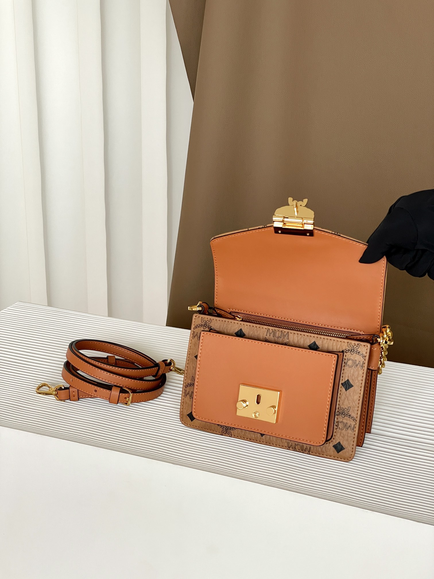 MCM Tracy Satchel