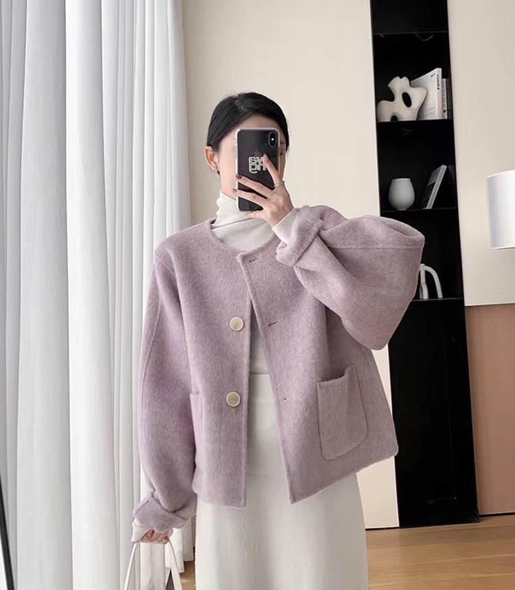 High-Quality Women’s Clothes with Dustproof Bags and 465 AW: SANDRO Wool Coat Options