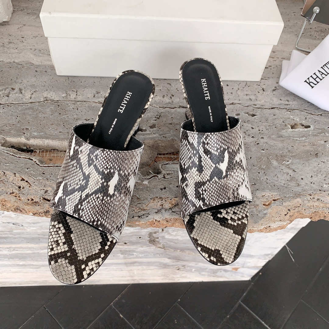 Khaite 2024 High-Fashion Slippers: Unique Style, Premium Quality, Italian Design, Limited Sizes - 图片 2