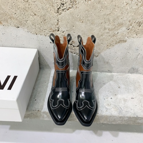 Ganni Retro Western Cowboy Boots, Stylish and Trendy Fall/Winter 2024 Collection 1 Ganni Retro Western Cowboy Boots, Stylish and Trendy Fall/Winter 2024 Collection
