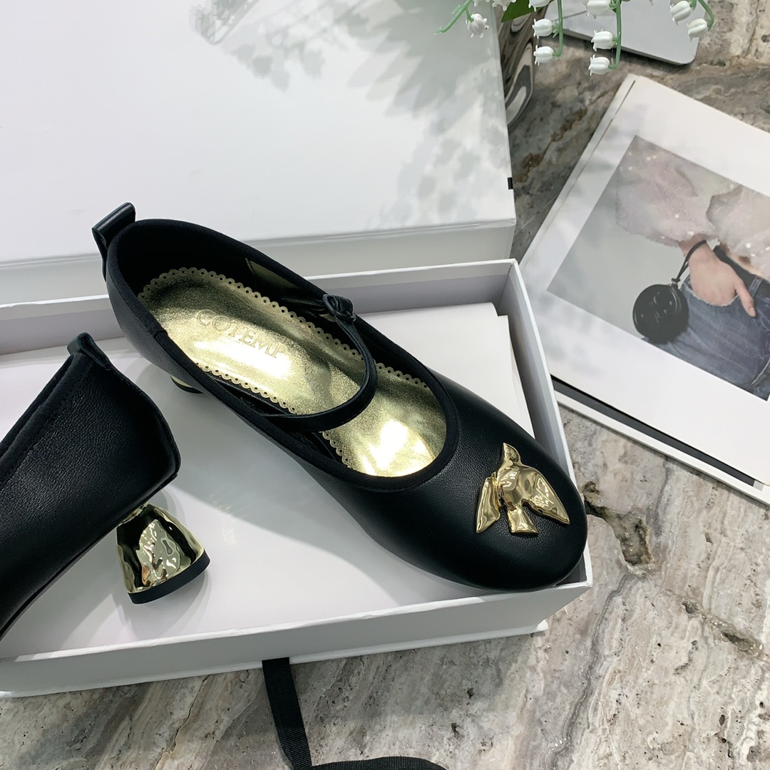 Stylish 2024 Cotemp Shoes: Platinum Love, Italian Skin, Sizes 35-39 - 图片 5
