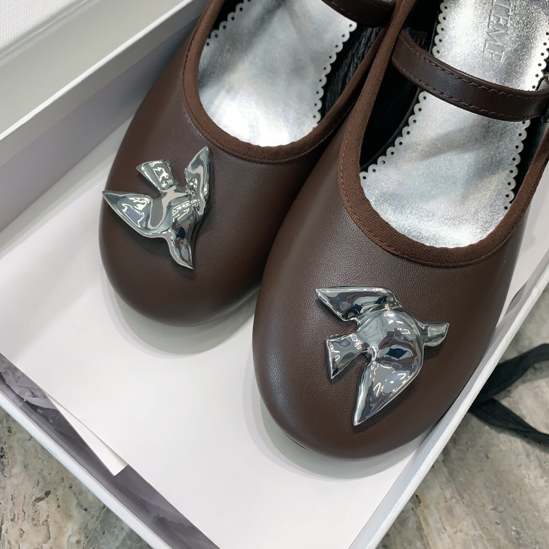 “2024 Stylish Cotemps: Chic Shoes in Platinum, Italian Skin, Size 35-39” - 图片 6