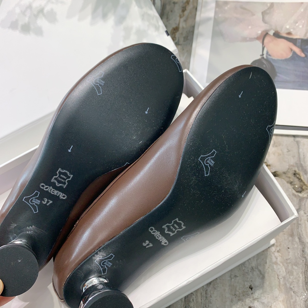 “2024 Stylish Cotemps: Chic Shoes in Platinum, Italian Skin, Size 35-39” - 图片 8