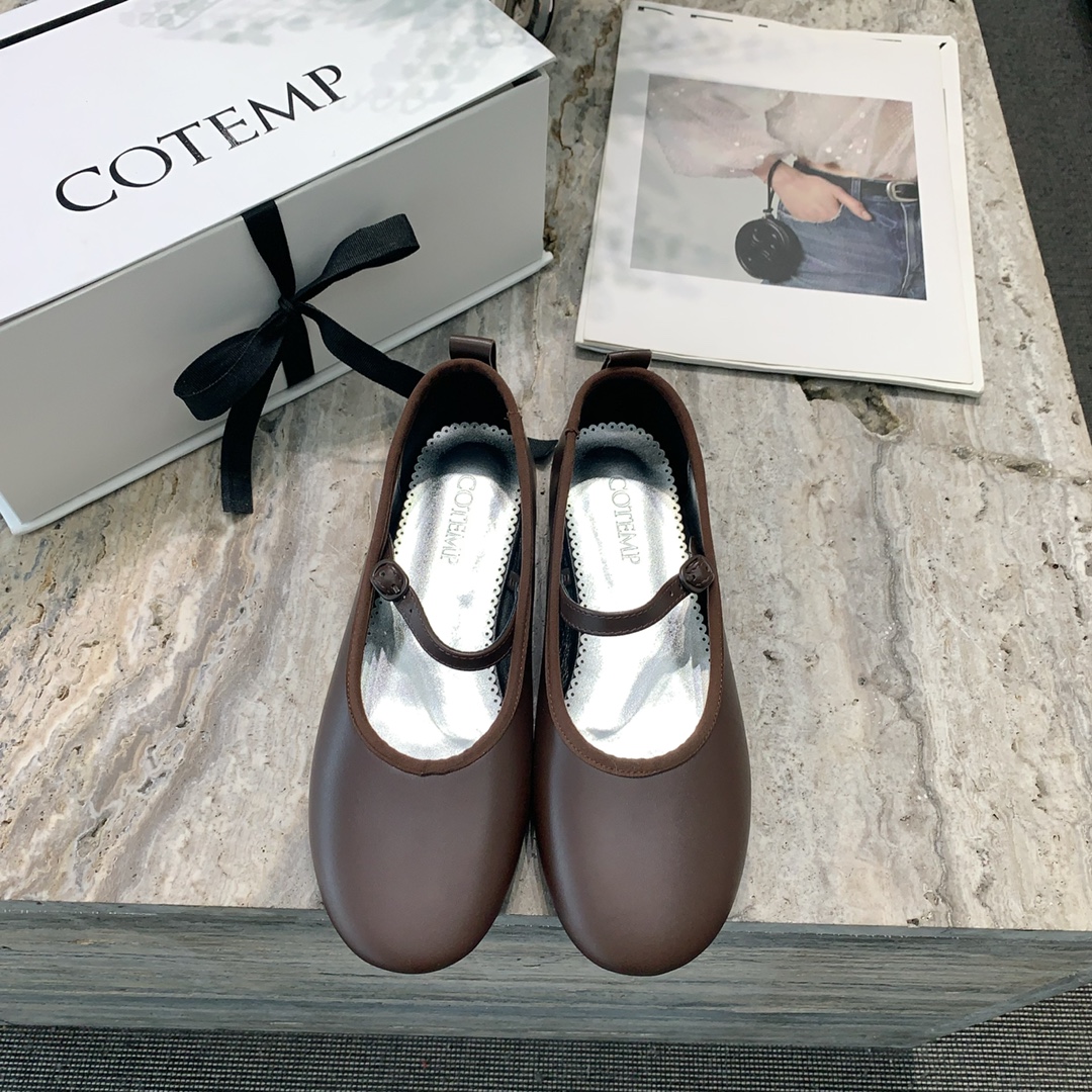 2024 Stylish Cotemps: Chic Shoes in Italian Skin, Sizes 35-39, Limited Edition.