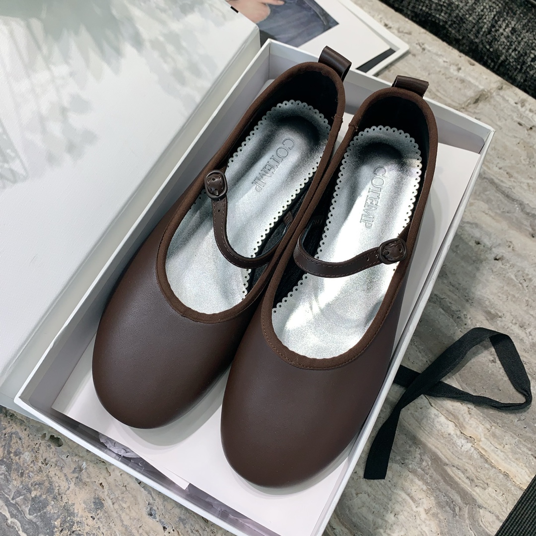 2024 Stylish Cotemps: Chic Shoes in Italian Skin, Sizes 35-39, Limited Edition. - 图片 4