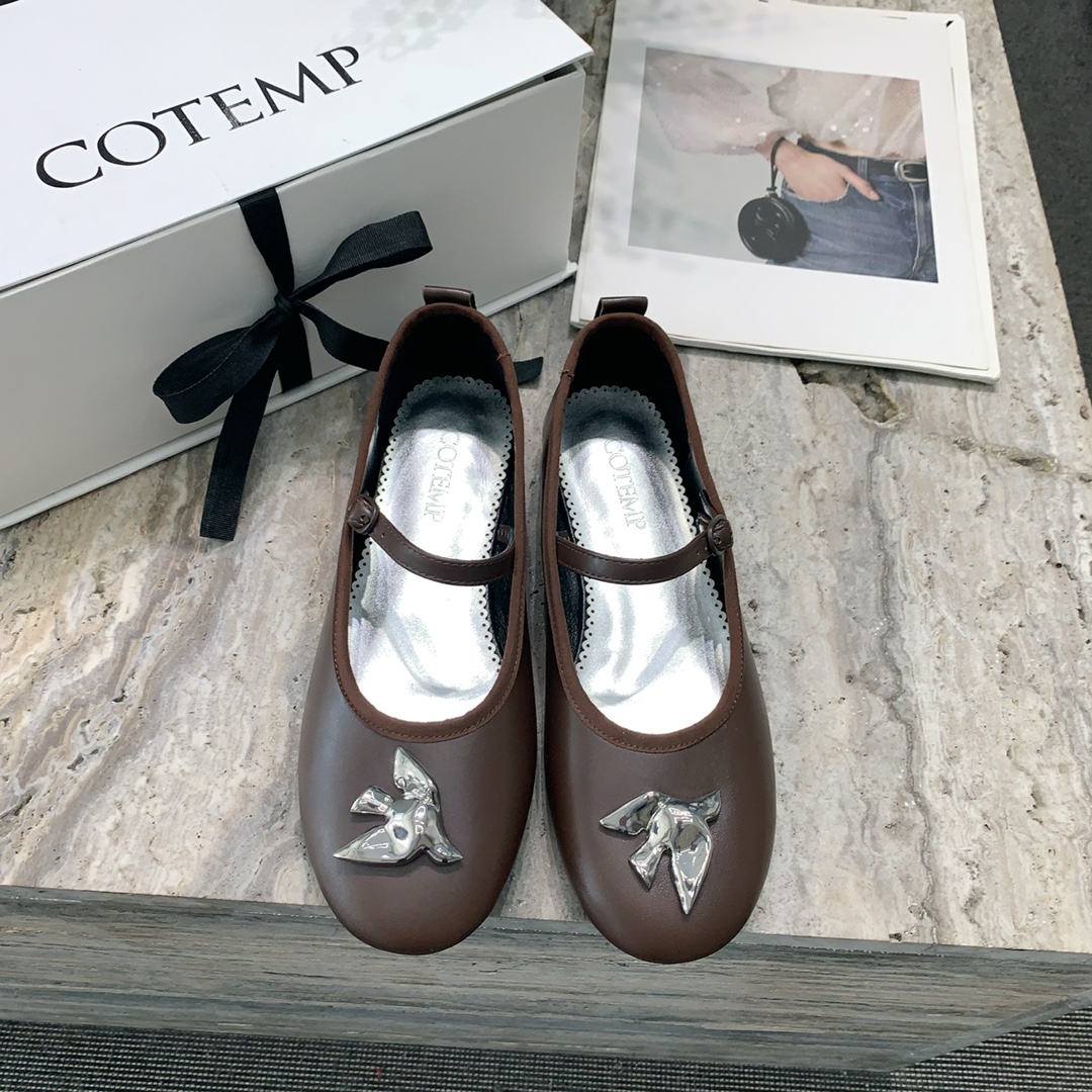 Stylish 2024 Platinum Cotemps and Shoes in Italian Skin, Sizes 35-39
