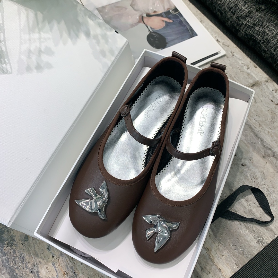 Stylish 2024 Platinum Cotemps and Shoes in Italian Skin, Sizes 35-39 - 图片 4