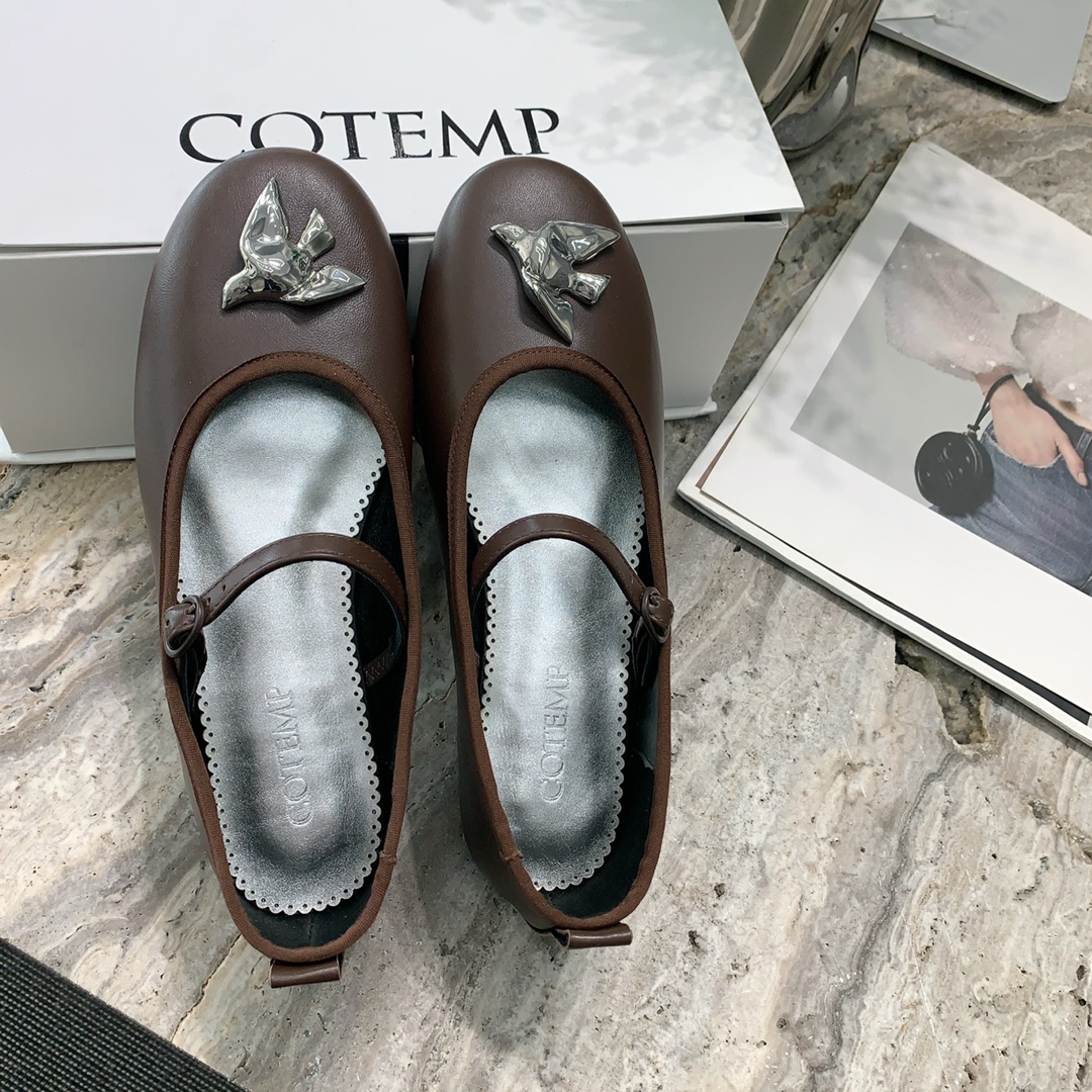 Stylish 2024 Platinum Cotemps and Shoes in Italian Skin, Sizes 35-39 - 图片 3