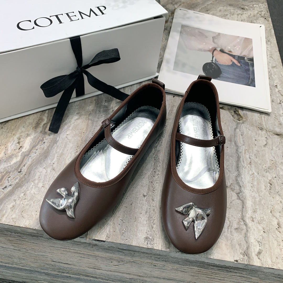 Stylish 2024 Platinum Cotemps and Shoes in Italian Skin, Sizes 35-39 - 图片 2