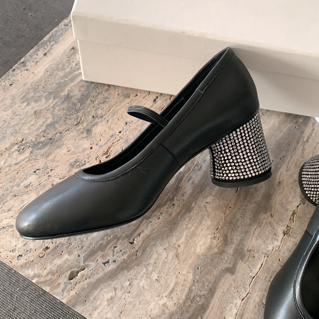 “Khaite Mary Queen’s Shoes: New High-Quality Cow Skin, Italian Import, Comfy Style” - 图片 5