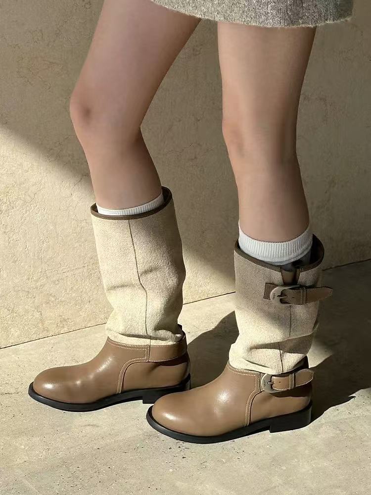 NO:437252,Wearing demonstration, boots, boots19860909穿搭示范,靴子,boots,Women's Shoes