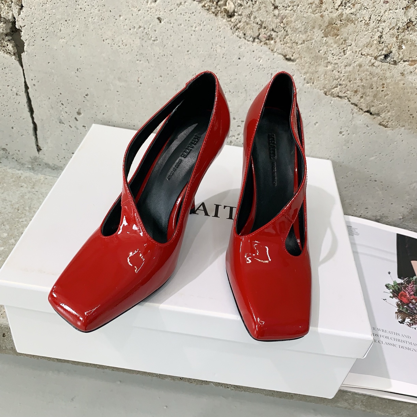“Khaite Mary Jane Shoes: Simple, Comfy, High-Quality, Imported Italian Leather, Size 35-39” - 图片 3