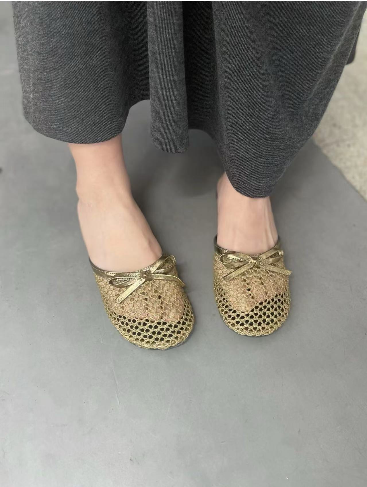 NO:232774,Dressing demonstration, half drag19860909穿搭示范,半拖,Women's Shoes