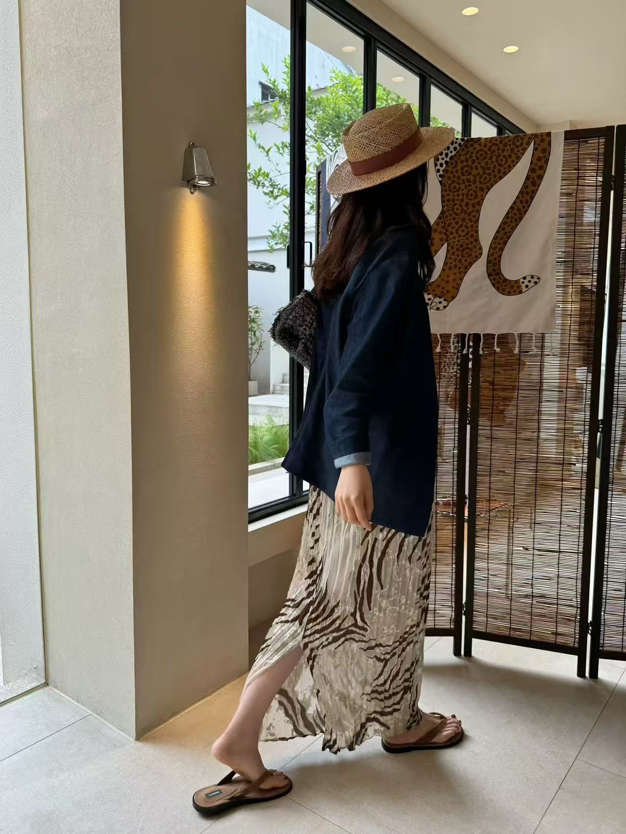 NO:260681,Wearing demonstration, split-toe shoes19860909穿搭示范,分趾鞋,Women's Shoes