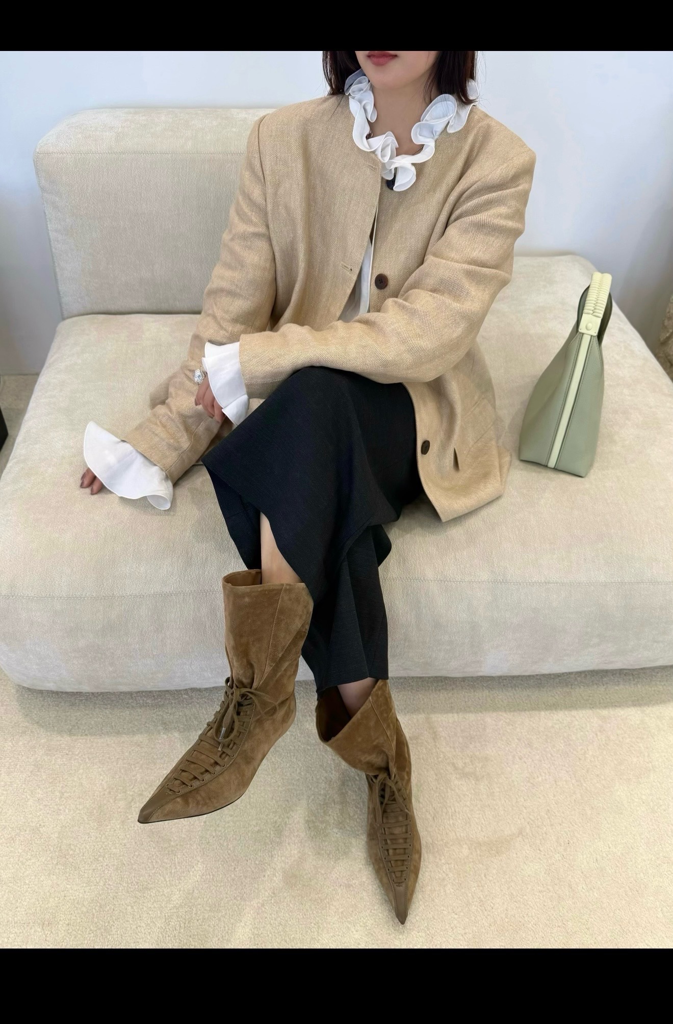 NO:889836,Outfit demonstration, boots, boots19860909穿搭示范,靴子,boots,Women's Shoes