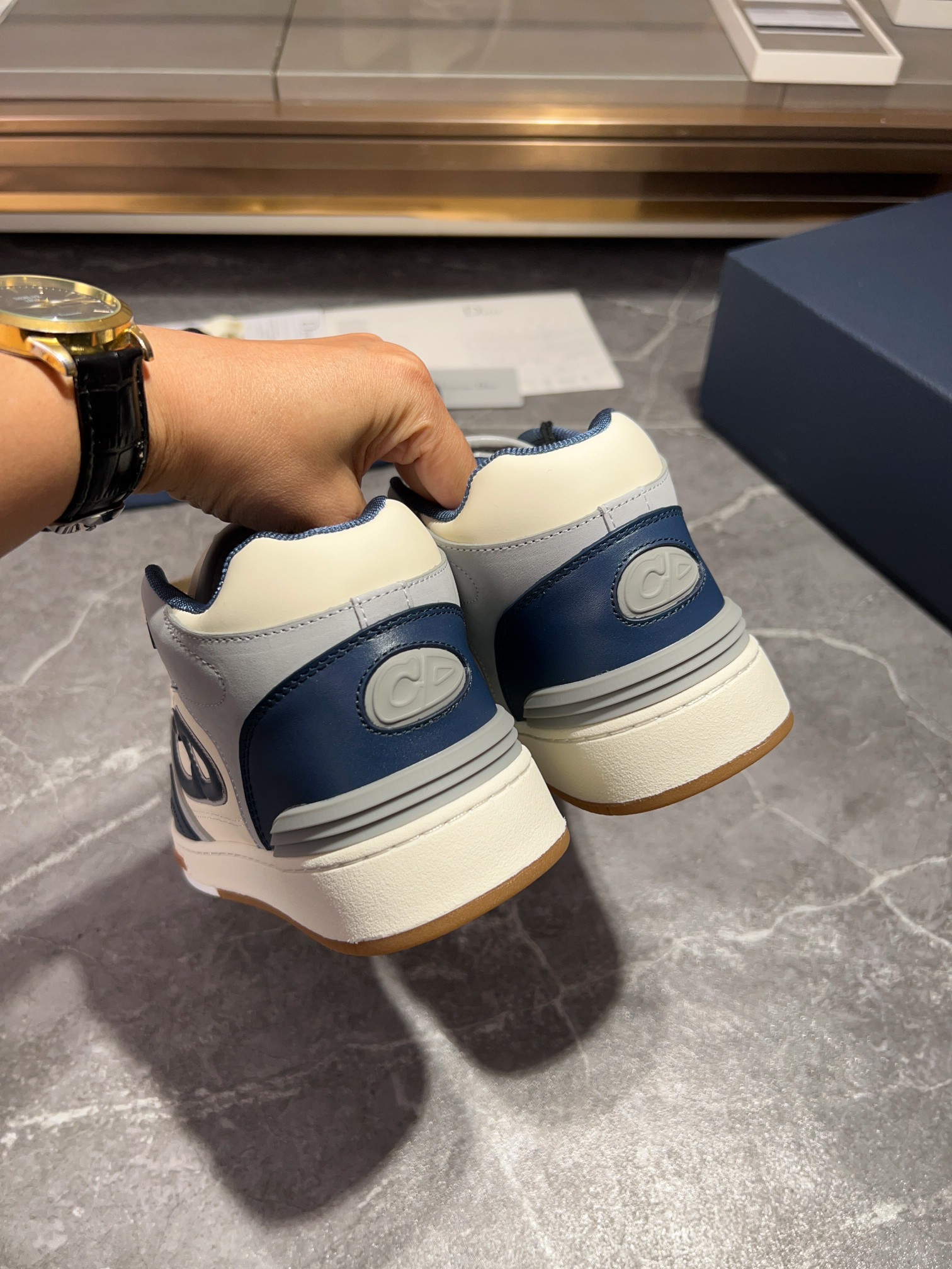 [la última coincidencia de color] Dior Dior serie B57 modelos de pareja zapatillas de deporte casual