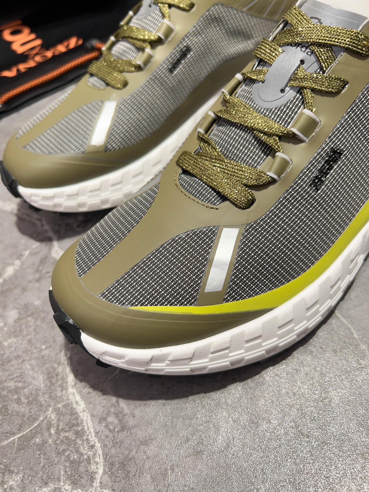 Zegna X Norda Men's Olive Green Athletic Running Shoes | Breathable, Comfortable 5 a1702042726259 6042