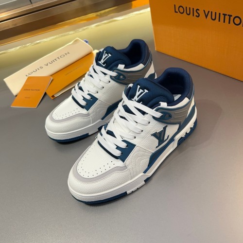 Louis Vuitton Trainer Sneaker: Innovative Design, Premium Leather, Monogram Detail 1 Louis Vuitton Trainer Sneaker: Innovative Design, Premium Leather, Monogram Detail