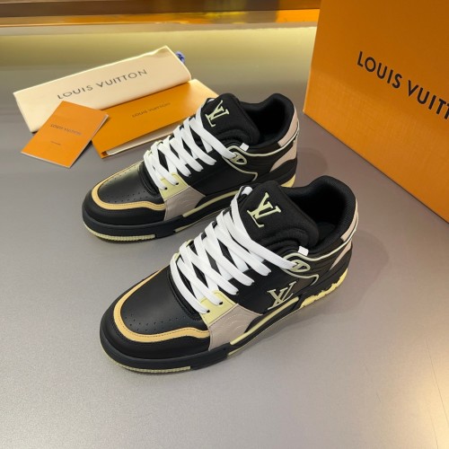 Louis Vuitton Trainer Sneaker: Premium Leather, Monogram Detail, Ultimate Style 1 Louis Vuitton Trainer Sneaker: Premium Leather, Monogram Detail, Ultimate Style