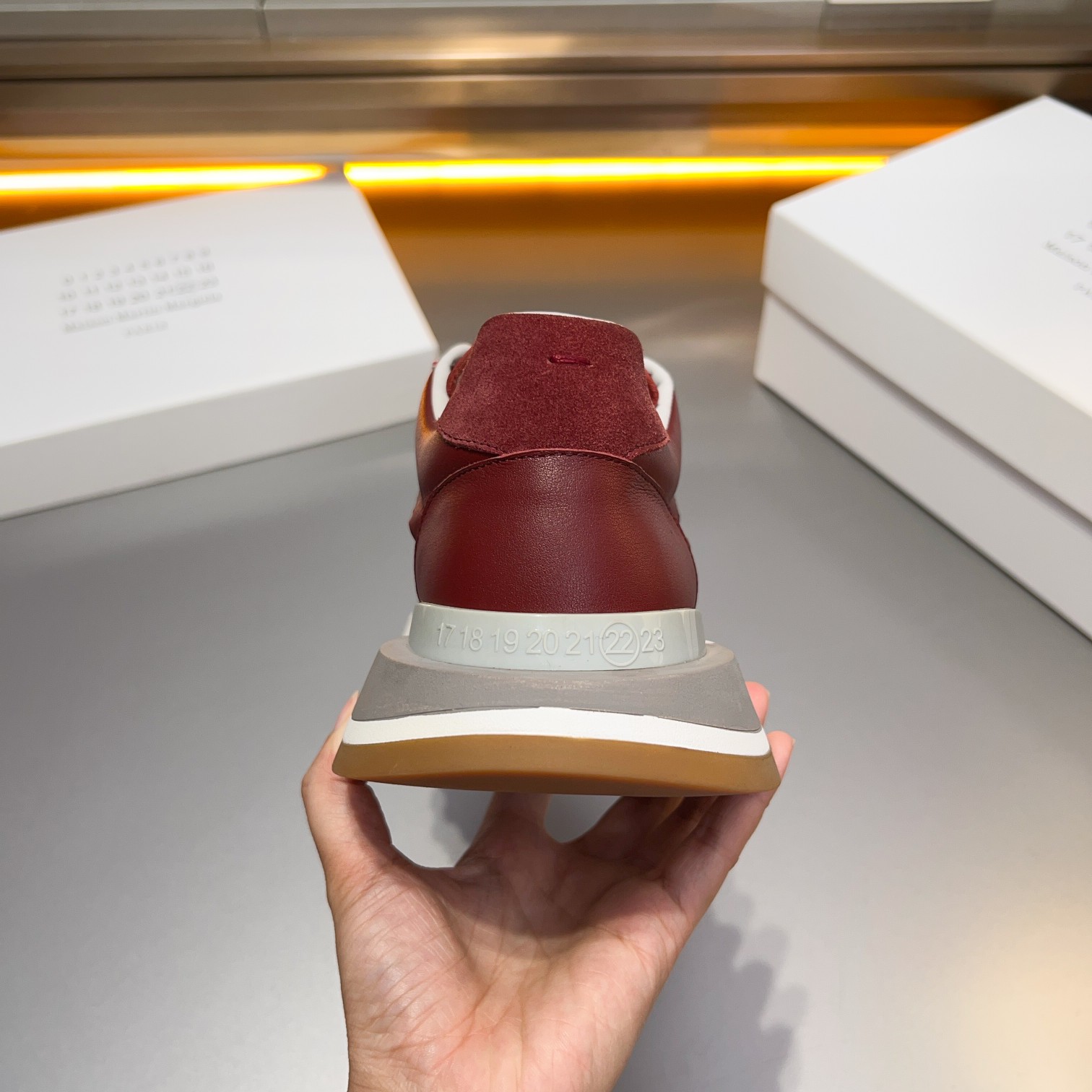 Maison Margiela MM6 Replica Retro Sneakers Multi-Material Patchwork Shoes 5 a1714958211459 7404