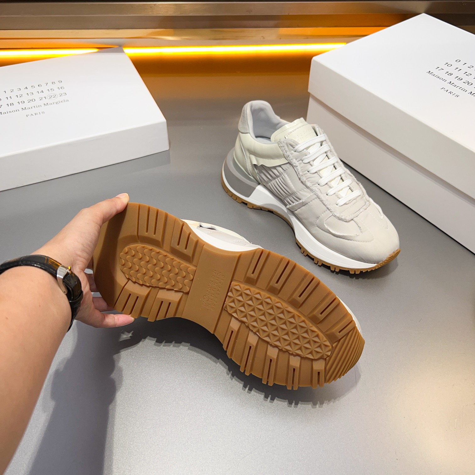 Maison Margiela MM6 Replica Sneakers: Retro Style & Comfort 4 a1714958244254 4500