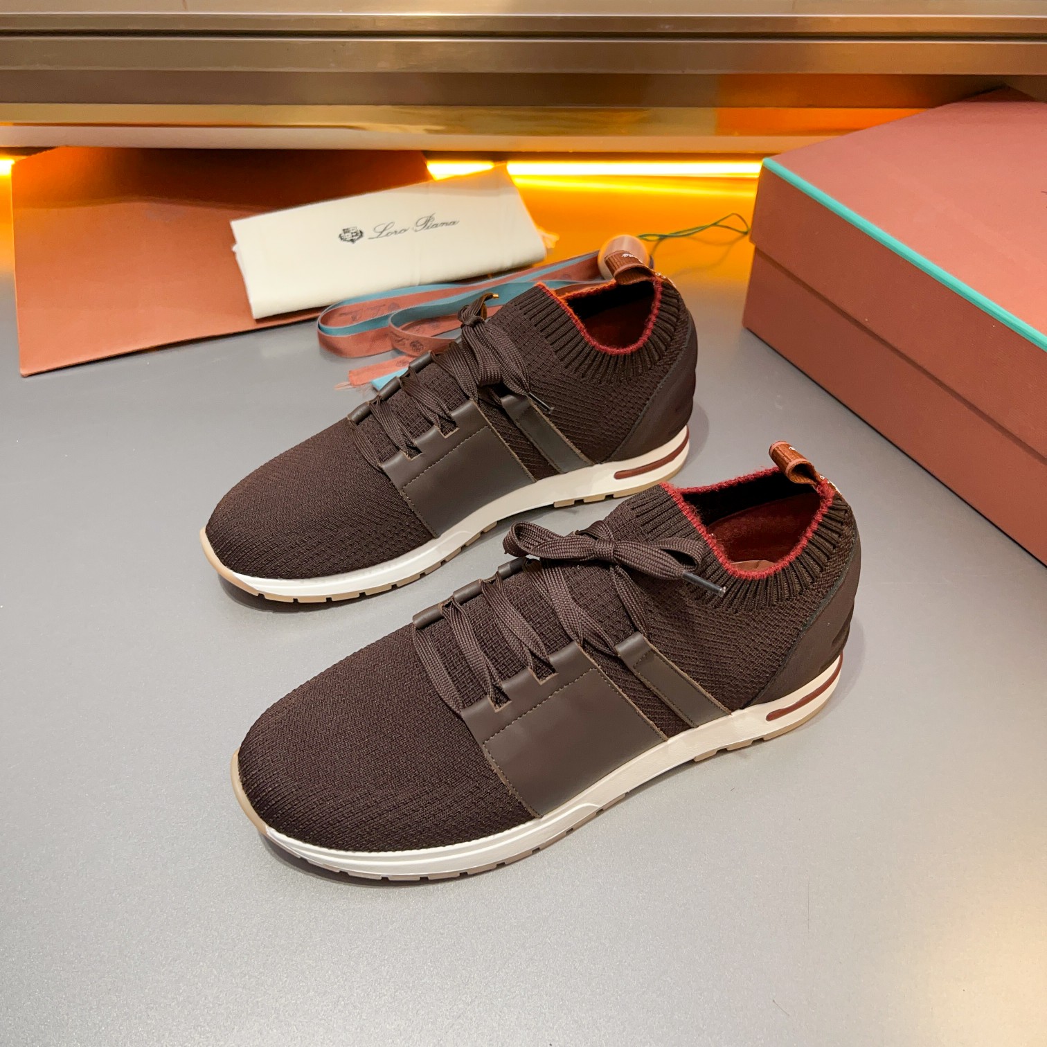 Parejas Hombres y Mujeres Loro Piana Cuatro Estaciones Caminar Deportes Hombres y Mujeres Zapatos LP