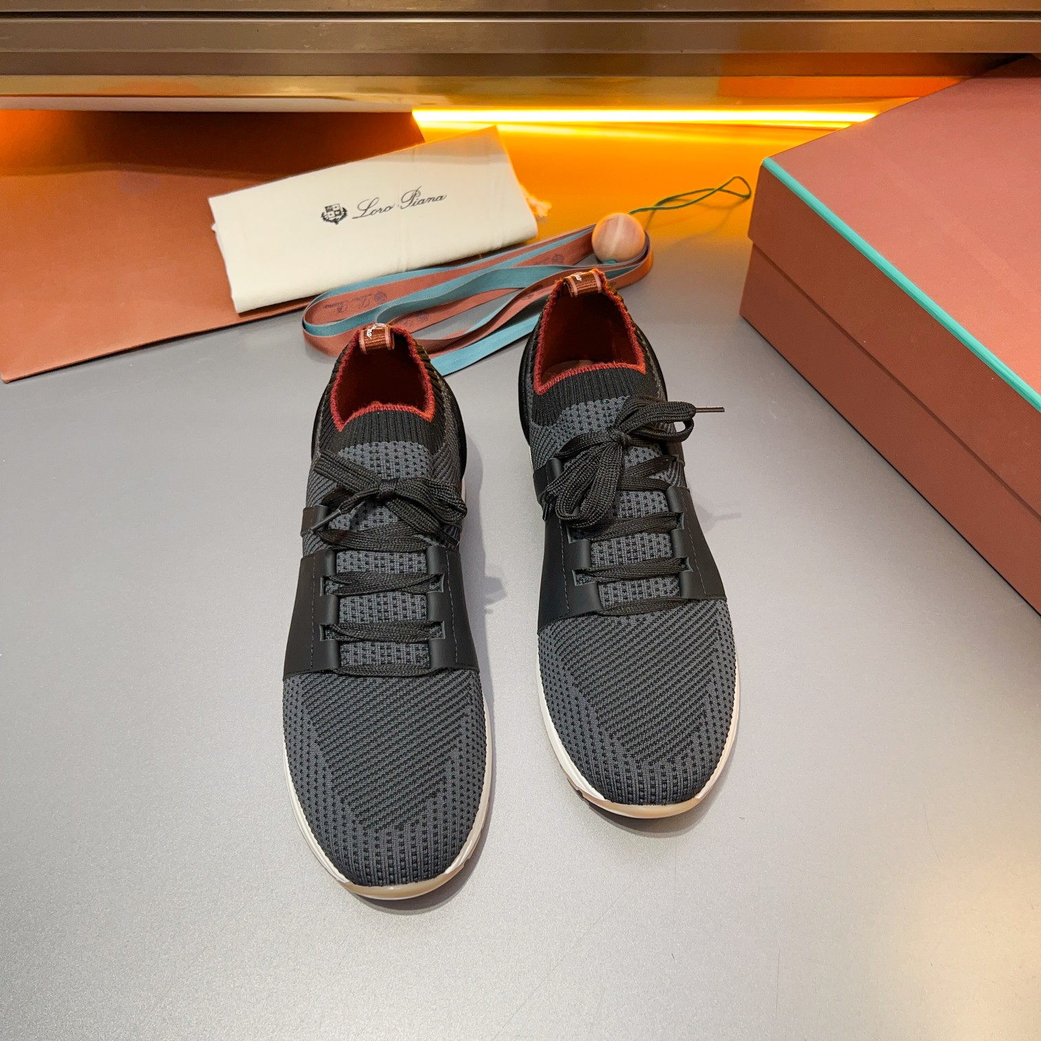 Parejas Hombres y Mujeres Loro Piana Cuatro Estaciones Caminar Deportes Hombres y Mujeres Zapatos LP