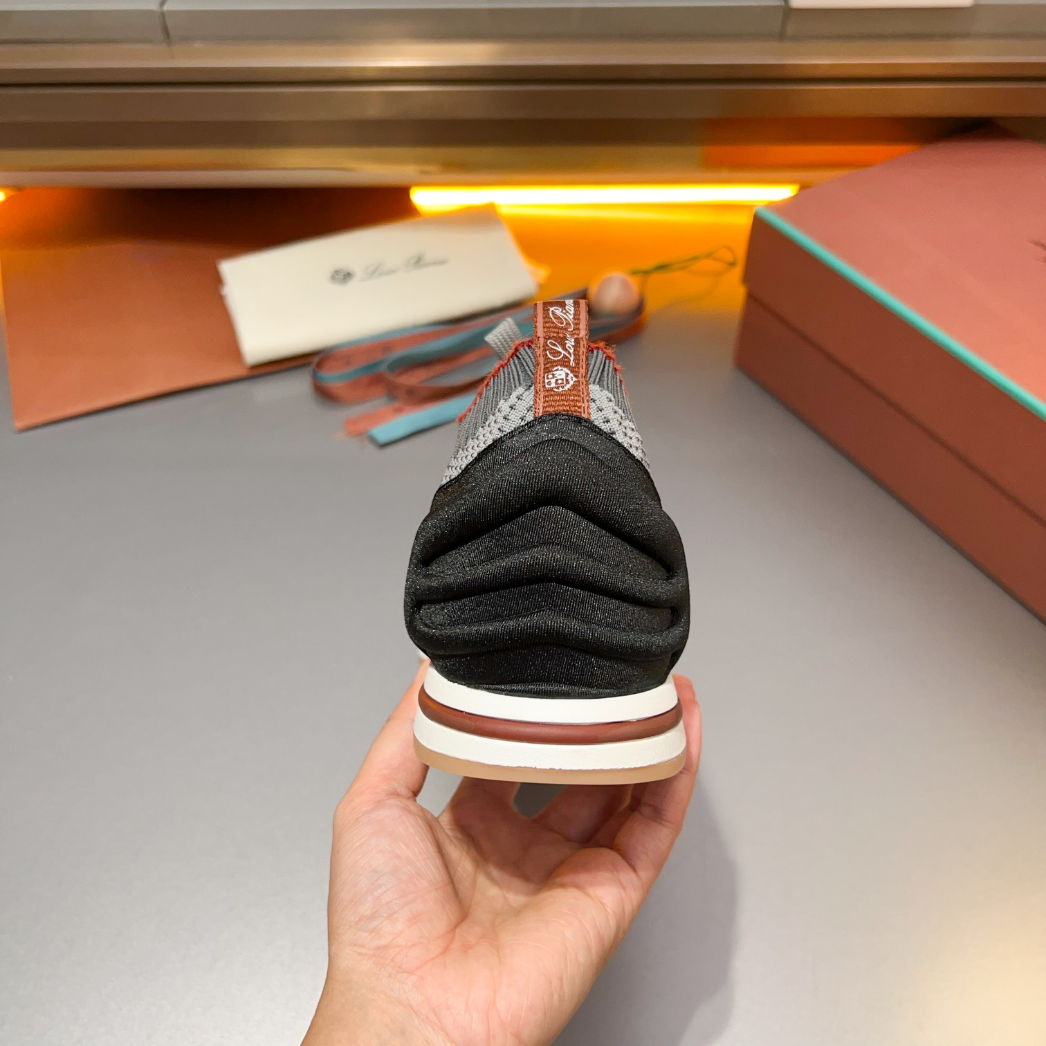 Parejas Hombres y Mujeres Loro Piana Cuatro Estaciones Caminar Deportes Hombres y Mujeres Zapatos LP