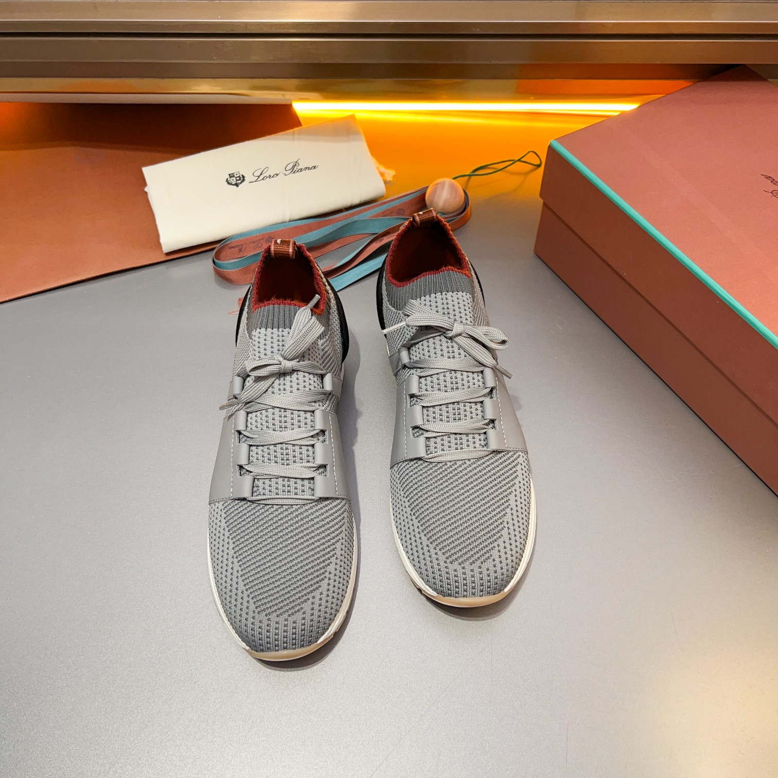 Parejas Hombres y Mujeres Loro Piana Cuatro Estaciones Caminar Deportes Hombres y Mujeres Zapatos LP