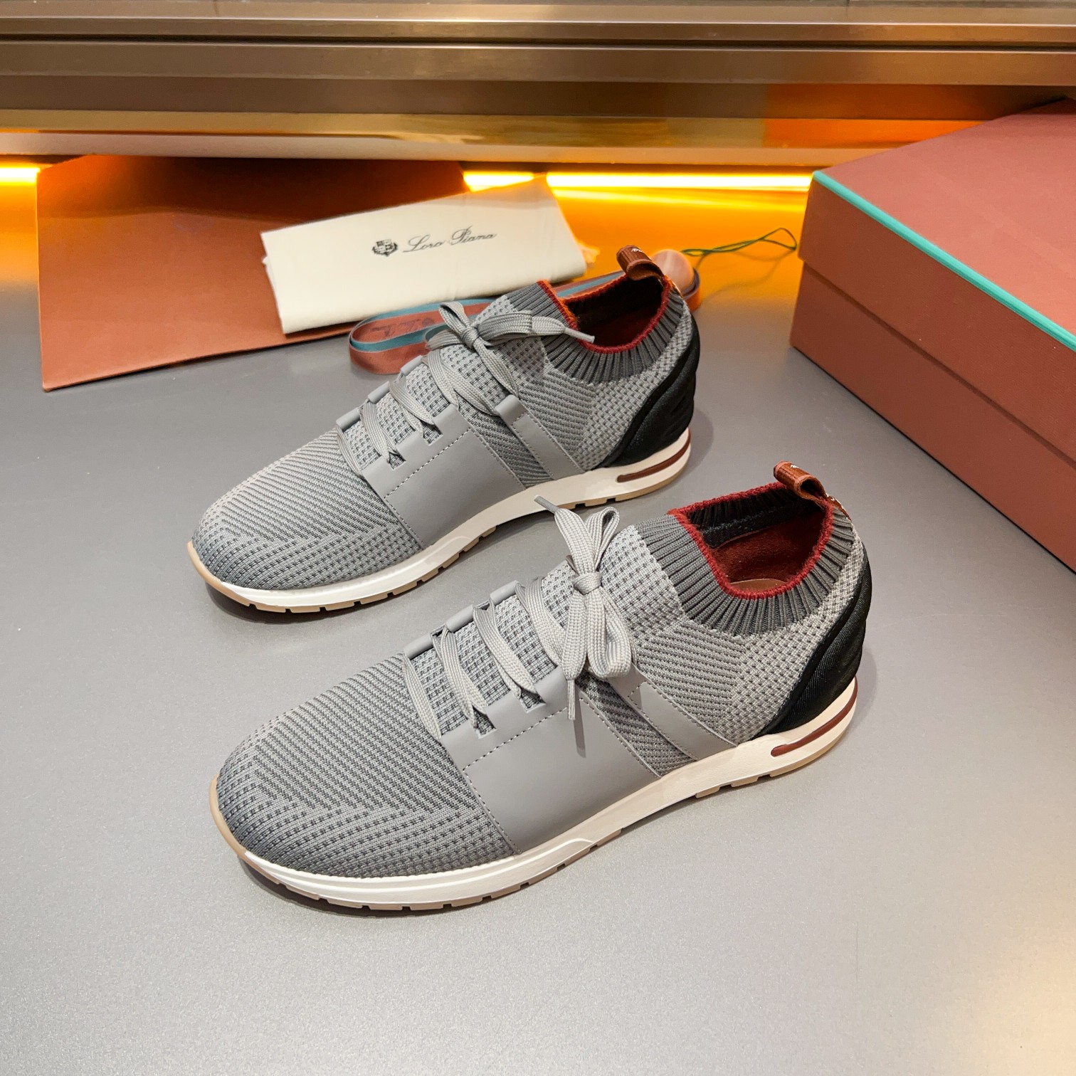 Parejas Hombres y Mujeres Loro Piana Cuatro Estaciones Caminar Deportes Hombres y Mujeres Zapatos LP