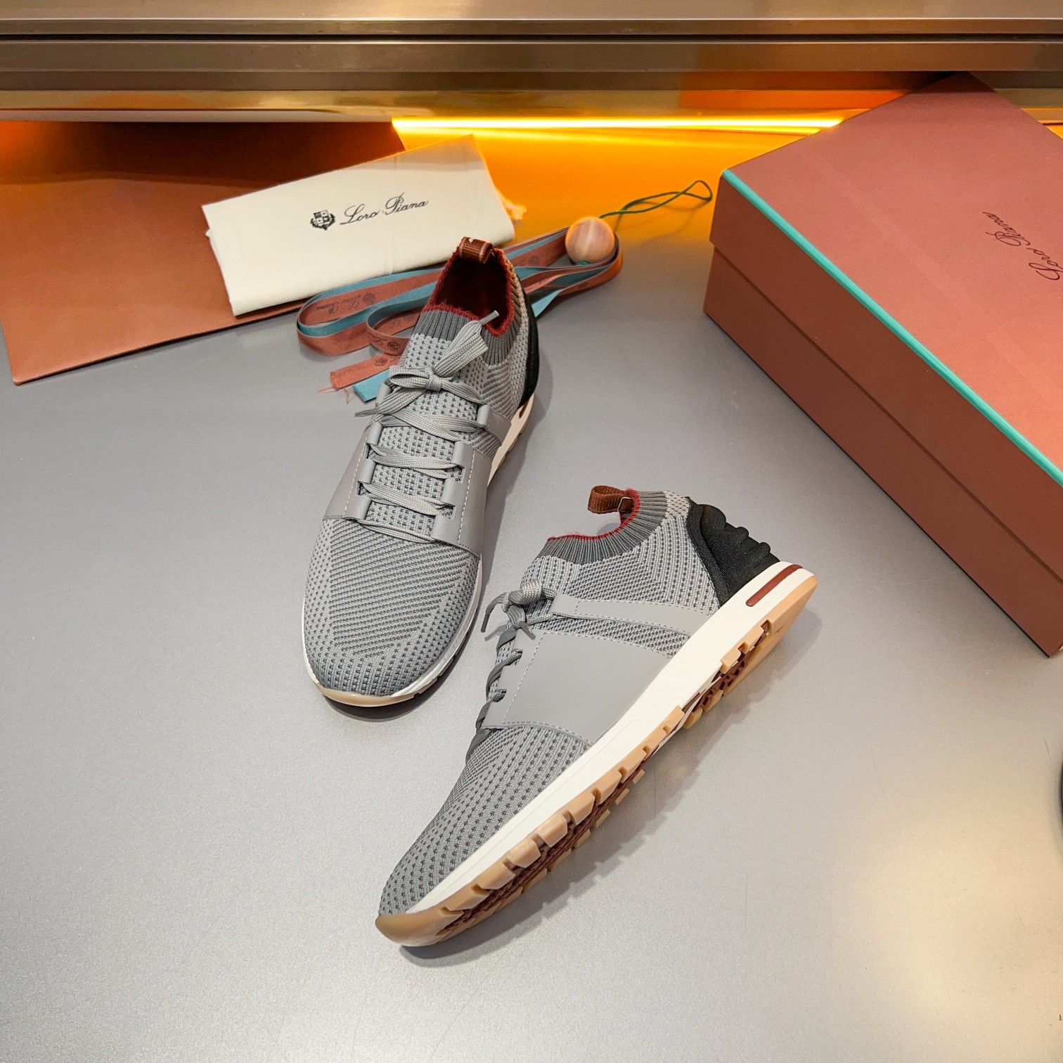 Parejas Hombres y Mujeres Loro Piana Cuatro Estaciones Caminar Deportes Hombres y Mujeres Zapatos LP
