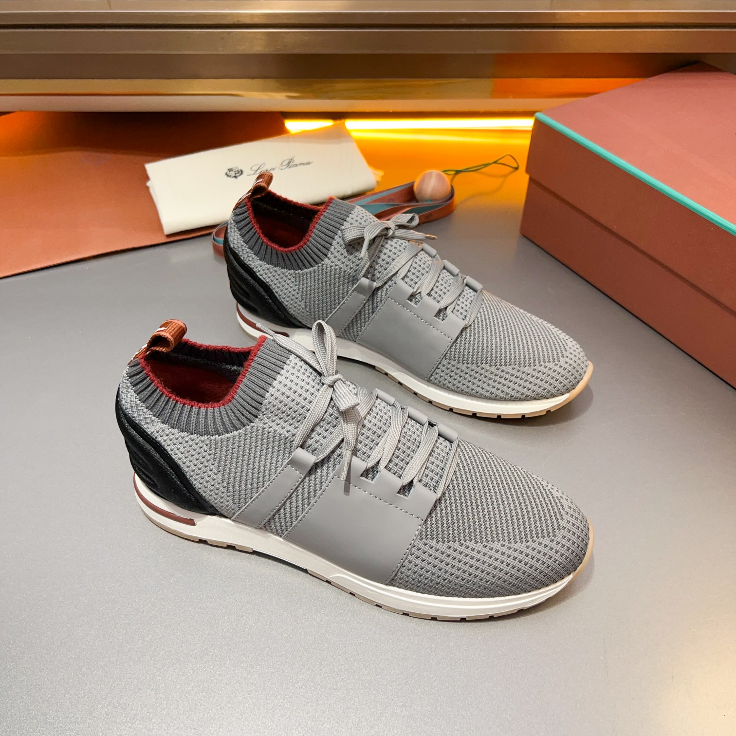 Parejas Hombres y Mujeres Loro Piana Cuatro Estaciones Caminar Deportes Hombres y Mujeres Zapatos LP