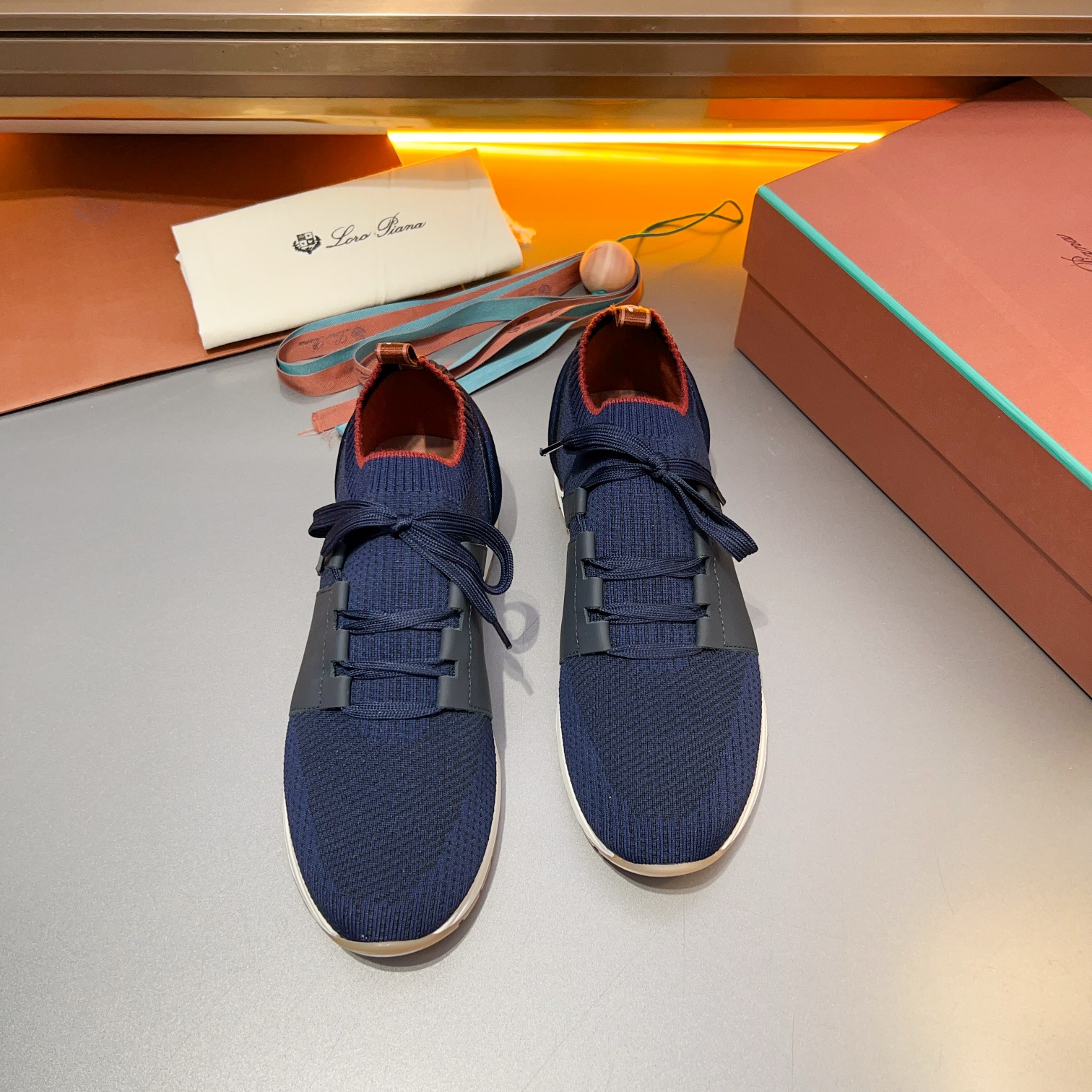 Parejas Hombres y Mujeres Loro Piana Cuatro Estaciones Caminar Deportes Hombres y Mujeres Zapatos LP