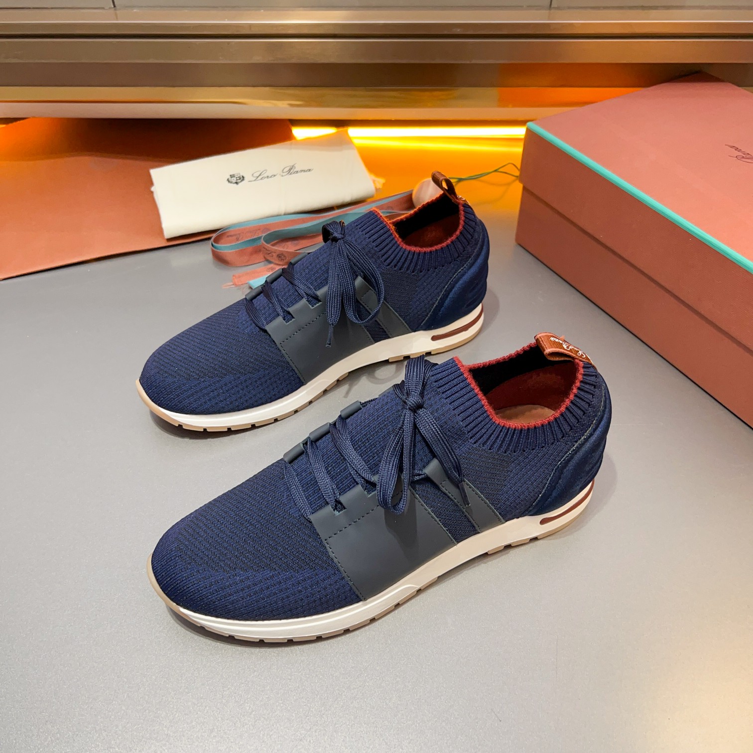 Parejas Hombres y Mujeres Loro Piana Cuatro Estaciones Caminar Deportes Hombres y Mujeres Zapatos LP
